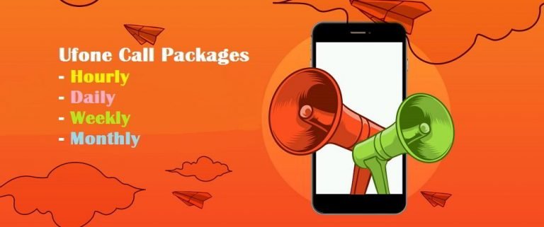 Ufone call packages: Hourly, Daily, Weekly & Monthly [Prepaid/Postpaid]