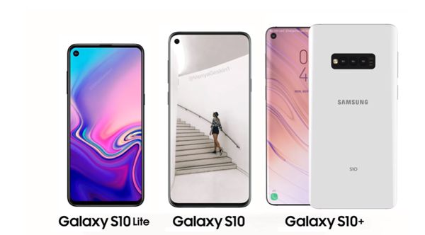 Galaxy S10, S10 Lite and S10 Plus