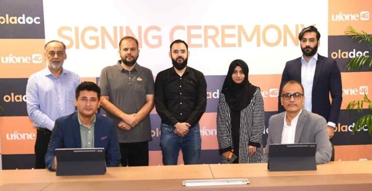 Ufone 4G Teams Up with oladoc to Expand Digital Healthcare Access